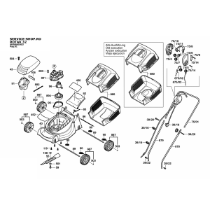 Bosch ROTAK 32 (0600885003-EU)